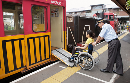 車いす用渡し板写真